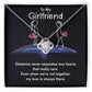 Girlfriend Distance Knot Necklace-[Heartfelt Family Gift]