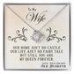 My Queen Forever Love Knot Necklace-[Heartfelt Family Gift]