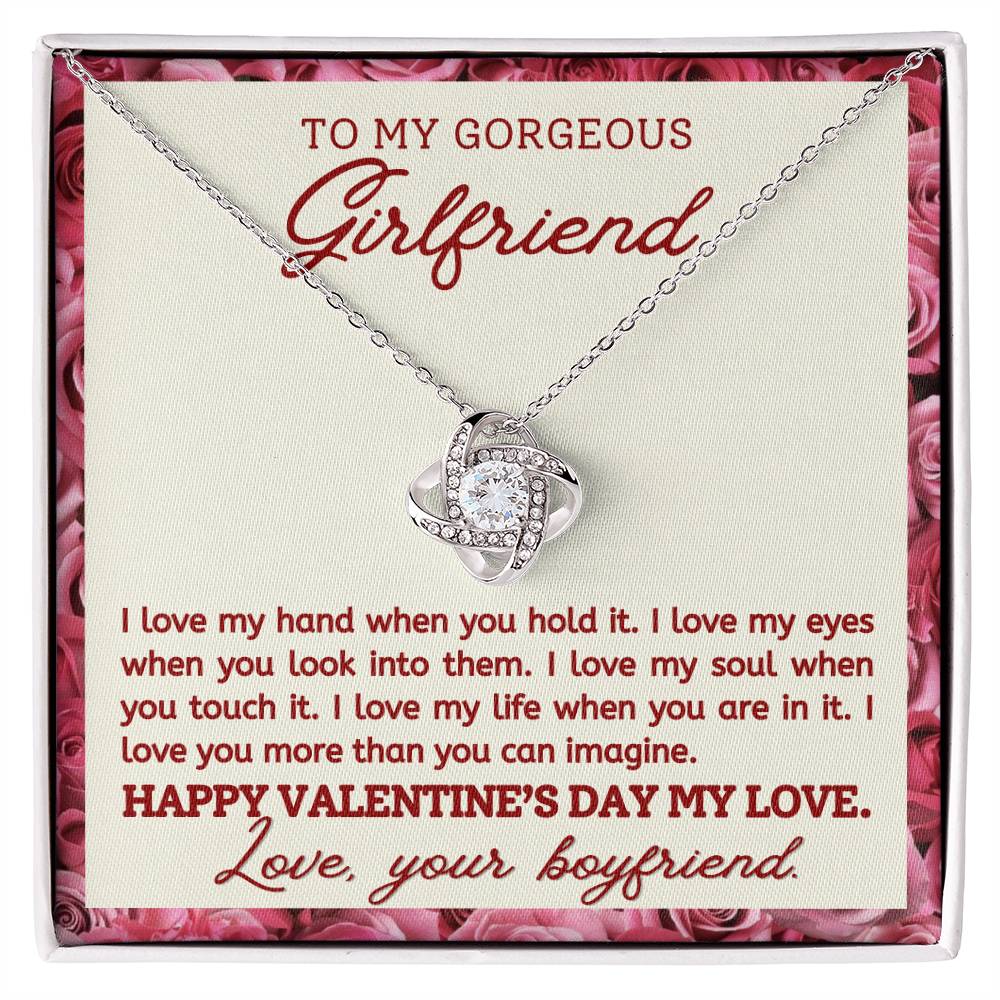 Valentines Gift for Girlfriend To My Girlfriend Necklace-[Heartfelt Family Gift]