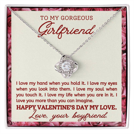 Valentines Gift for Girlfriend To My Girlfriend Necklace-[Heartfelt Family Gift]