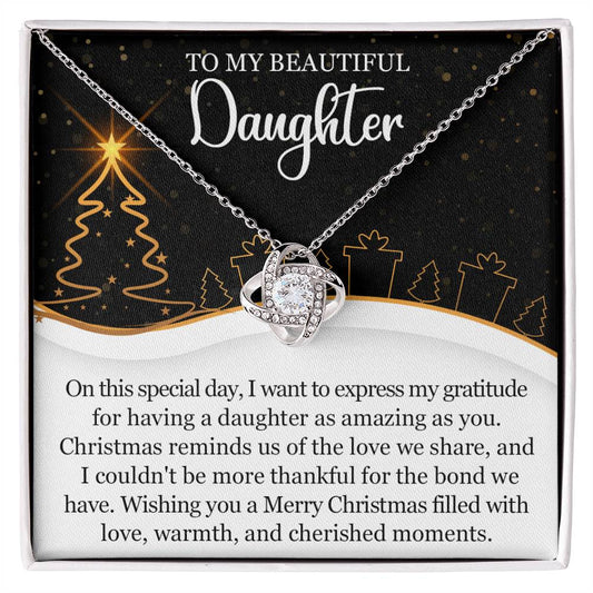 Daughter Necklace Personalized Gift from Parents for Special Occasions-[Heartfelt Family Gift]