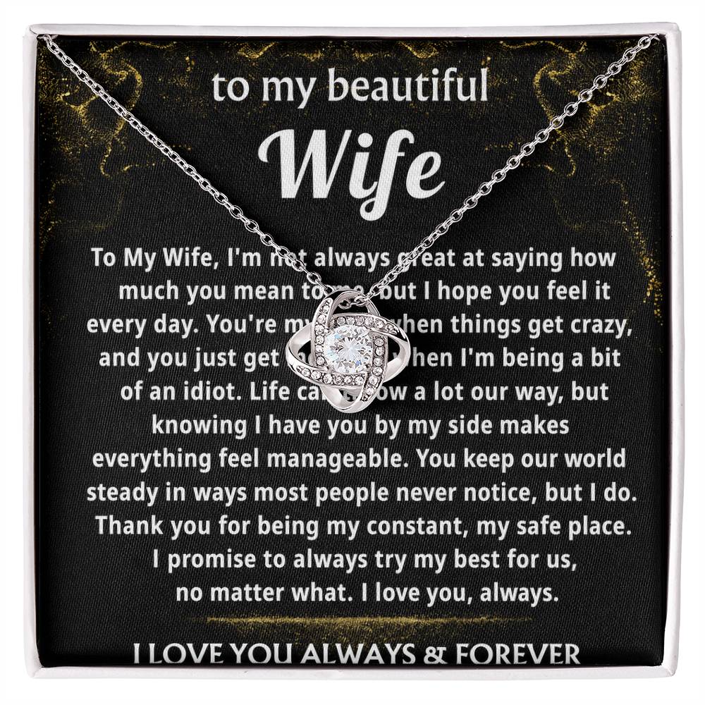 To My Wife, you are my calm and safe place.