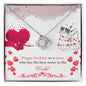 Birthday Sister Knot Necklace-[Heartfelt Family Gift]