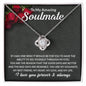 Soulmate Best Friend Love Knot Necklace-[Heartfelt Family Gift]