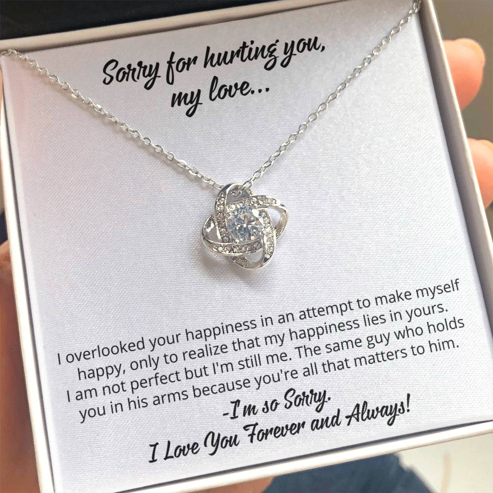 Sorry My Love Apology Necklace