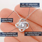Soulmate Best Friend Love Knot Necklace-[Heartfelt Family Gift]