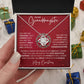 Granddaughter Christmas Necklace Gift-[Heartfelt Family Gift]