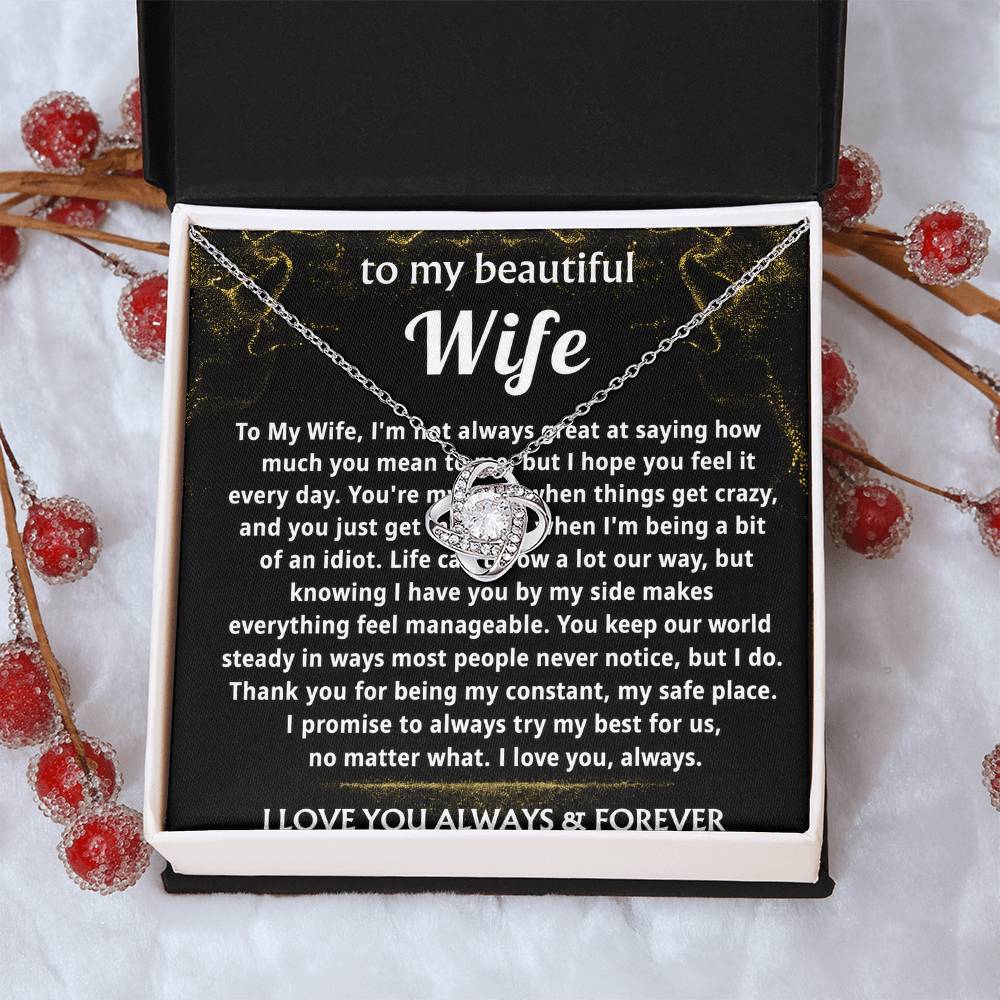 To My Wife, you are my calm and safe place.