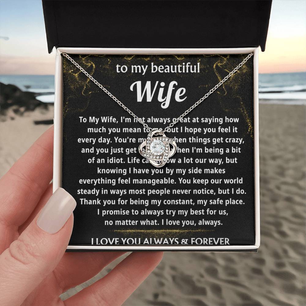 To My Wife, you are my calm and safe place.
