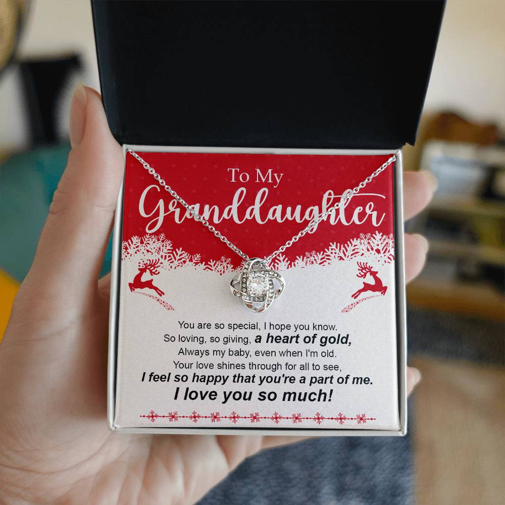 Granddaughter Necklace - Perfect Christmas Gift Personalized and Meaningful-[Heartfelt Family Gift]