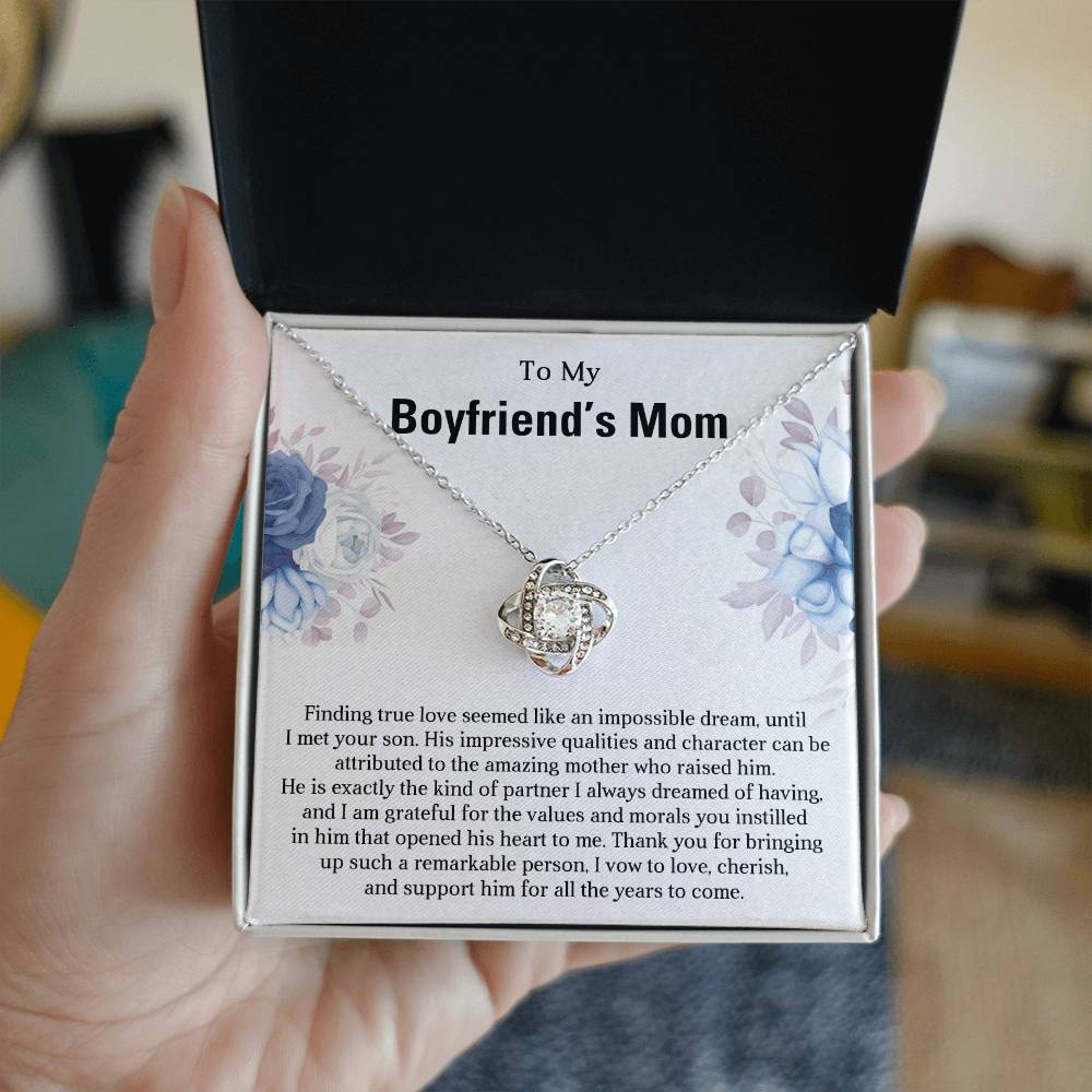 Mom Knot Necklace Gift