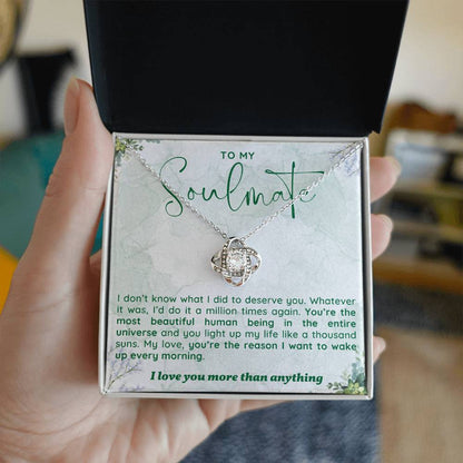 Soulmate Necklace - Perfect Christmas or Valentines Gift for Her-[Heartfelt Family Gift]