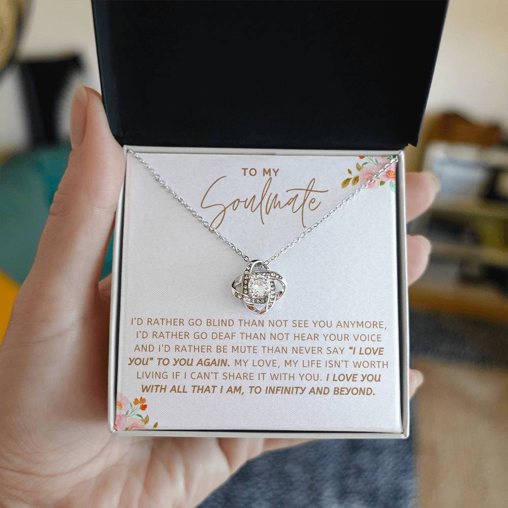 Soulmate Necklace - Thoughtful Gift for Her  Christmas  Valentine  Search Engine Optimized-[Heartfelt Family Gift]