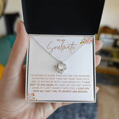 Soulmate Necklace - Thoughtful Gift for Her  Christmas  Valentine  Search Engine Optimized-[Heartfelt Family Gift]