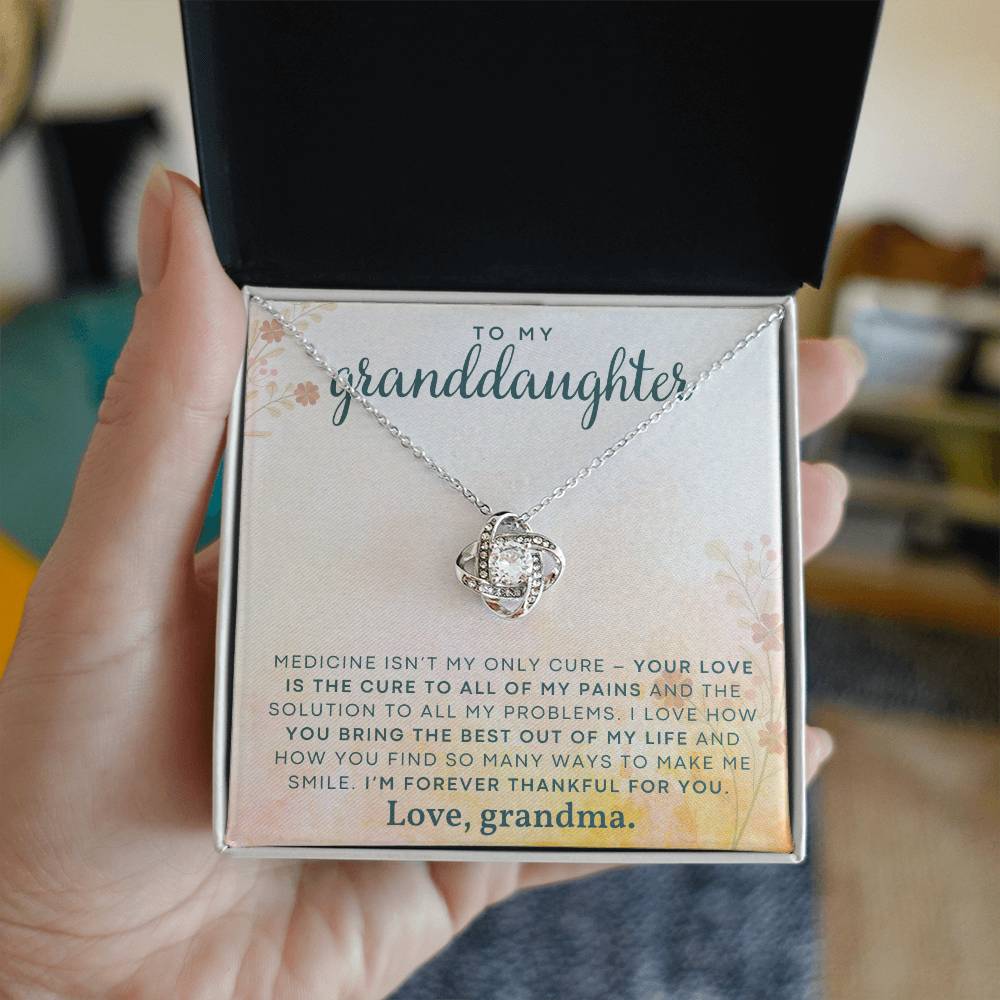 Granddaughter Necklace - Perfect Xmas  Birthday Gift for Granddaughter-[Heartfelt Family Gift]