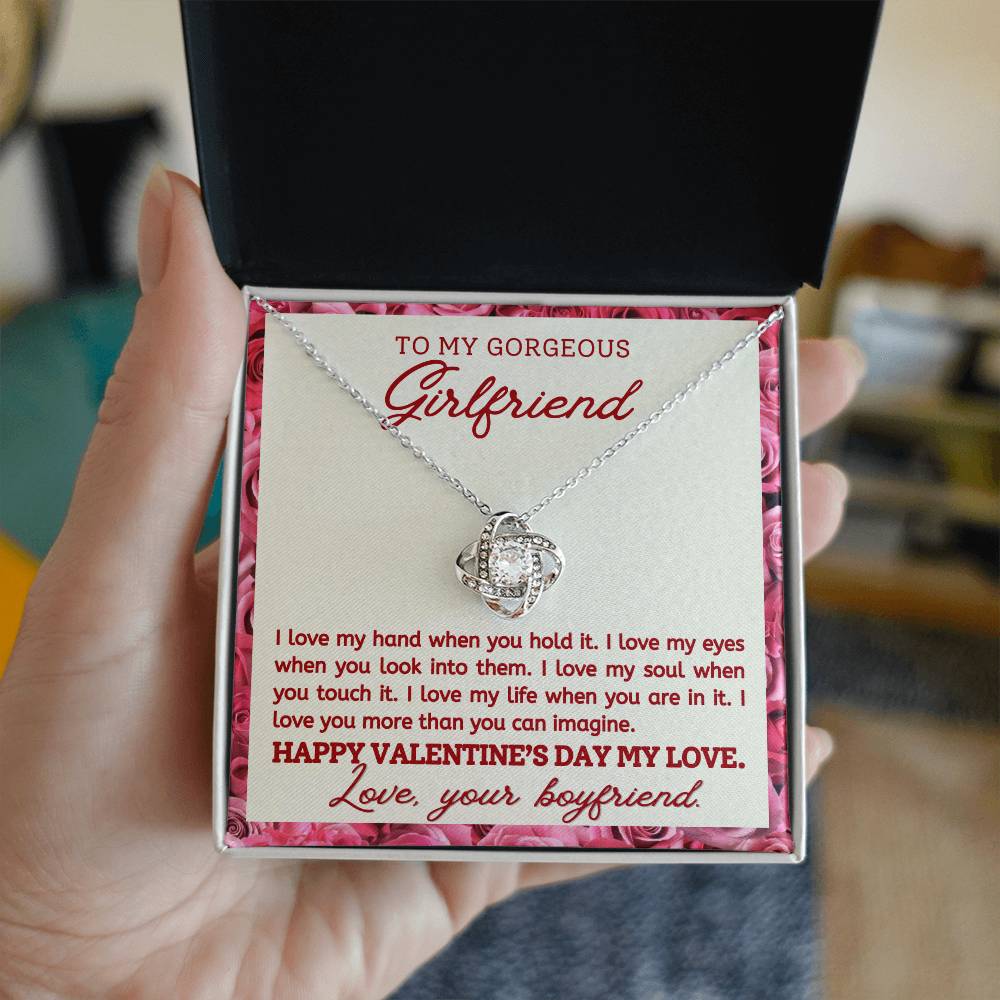 Valentines Gift for Girlfriend To My Girlfriend Necklace-[Heartfelt Family Gift]