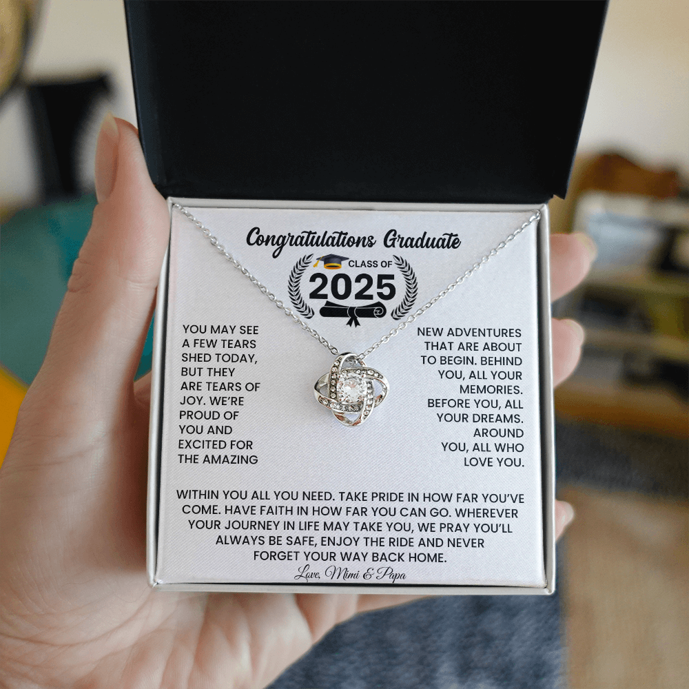 Class of 2025 Graduation Necklace Gift
