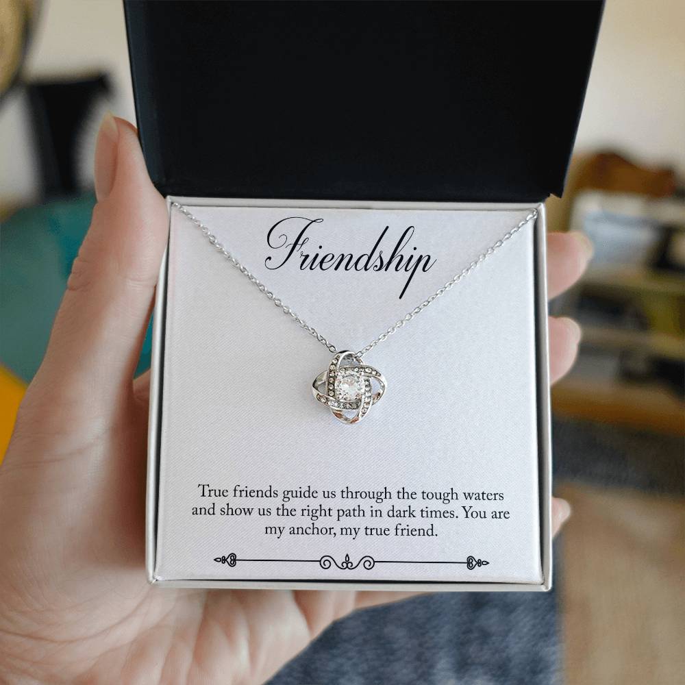 Friendship Knot Necklace-[Heartfelt Family Gift]