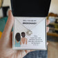 Personalized Bridesmaid Proposal Card Necklace Gift-[Heartfelt Family Gift]