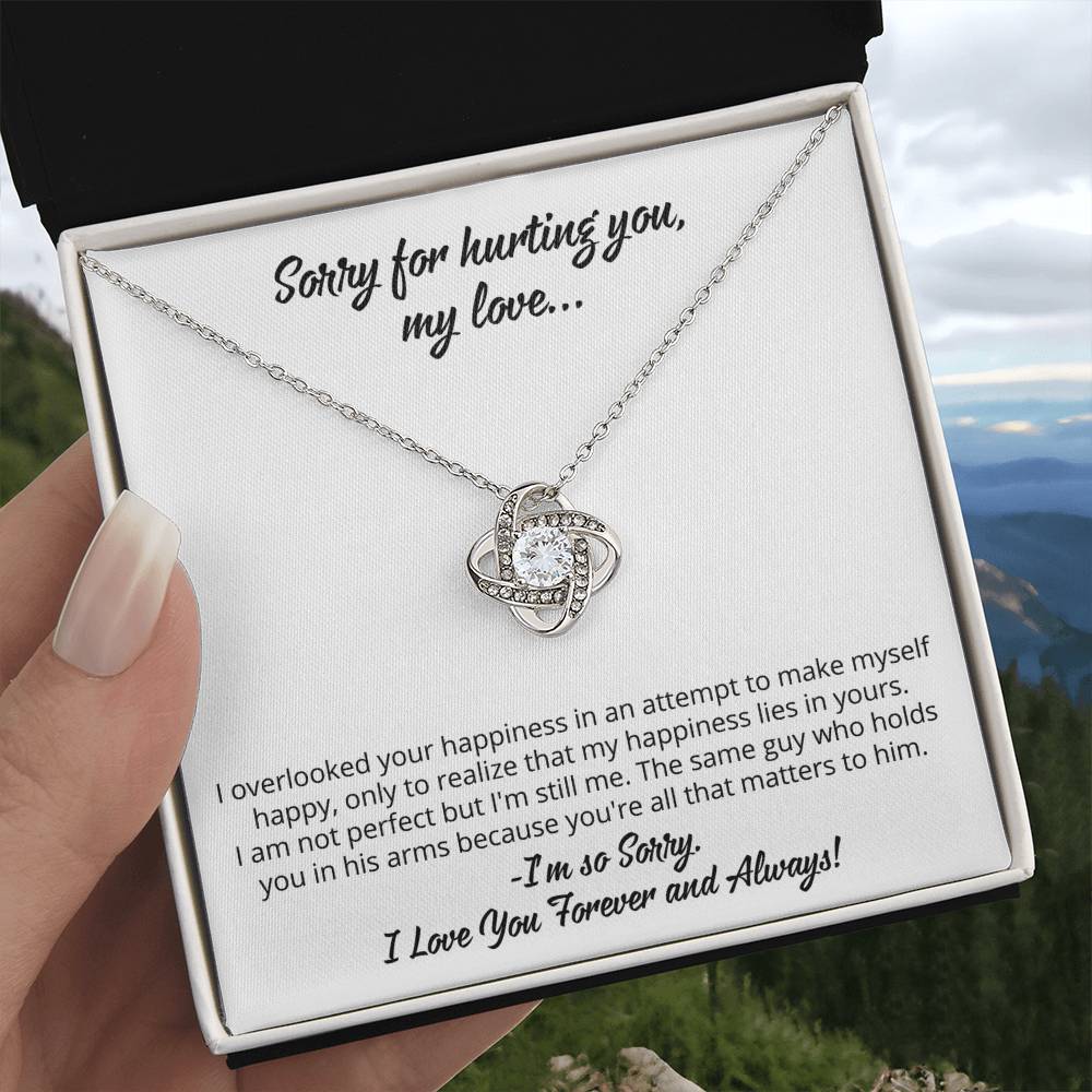 Sorry My Love Apology Necklace