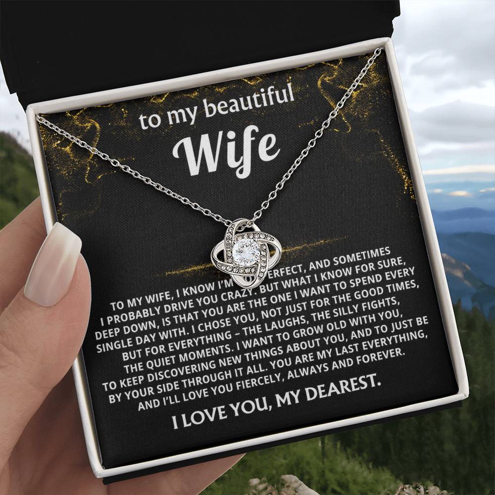 To My Wife, You are my last everything, always.
