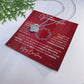 Granddaughter Christmas Necklace Gift-[Heartfelt Family Gift]