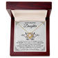 Daughter Necklace Xmas Birthday Gift for Her - Personalized Engraved Pendant-[Heartfelt Family Gift]
