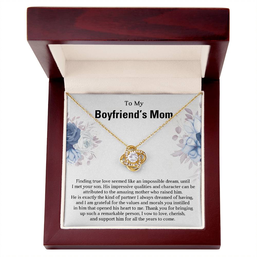 Mom Knot Necklace Gift