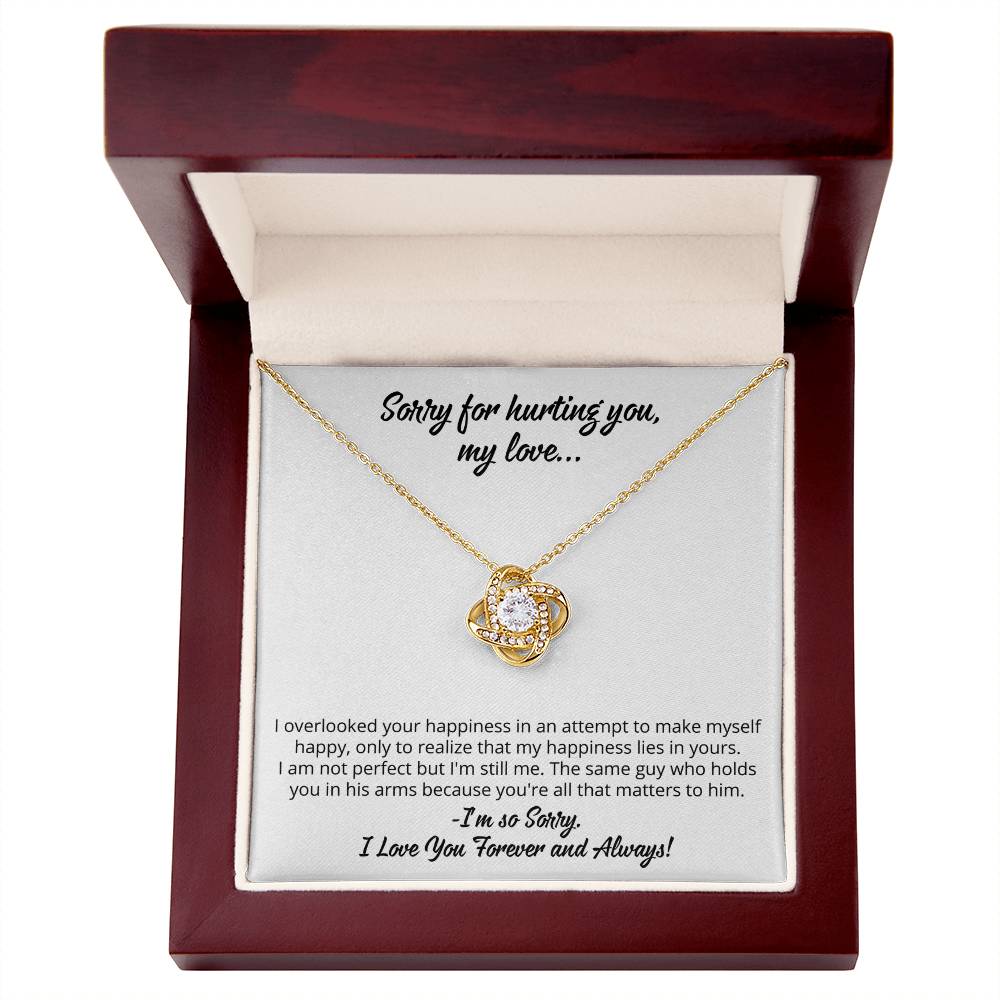 Sorry My Love Apology Necklace