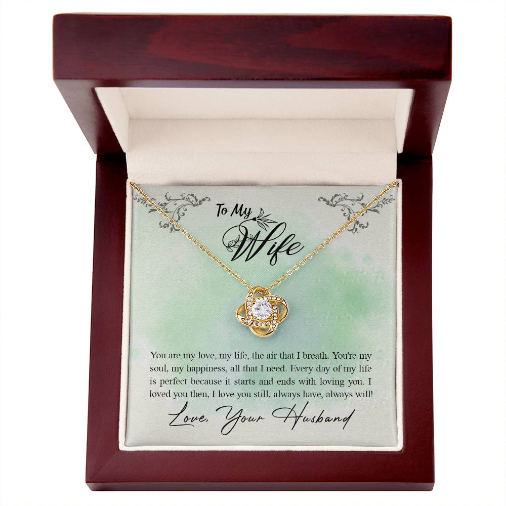 Wife Knot Necklace - Beautiful Gift for Her-[Heartfelt Family Gift]