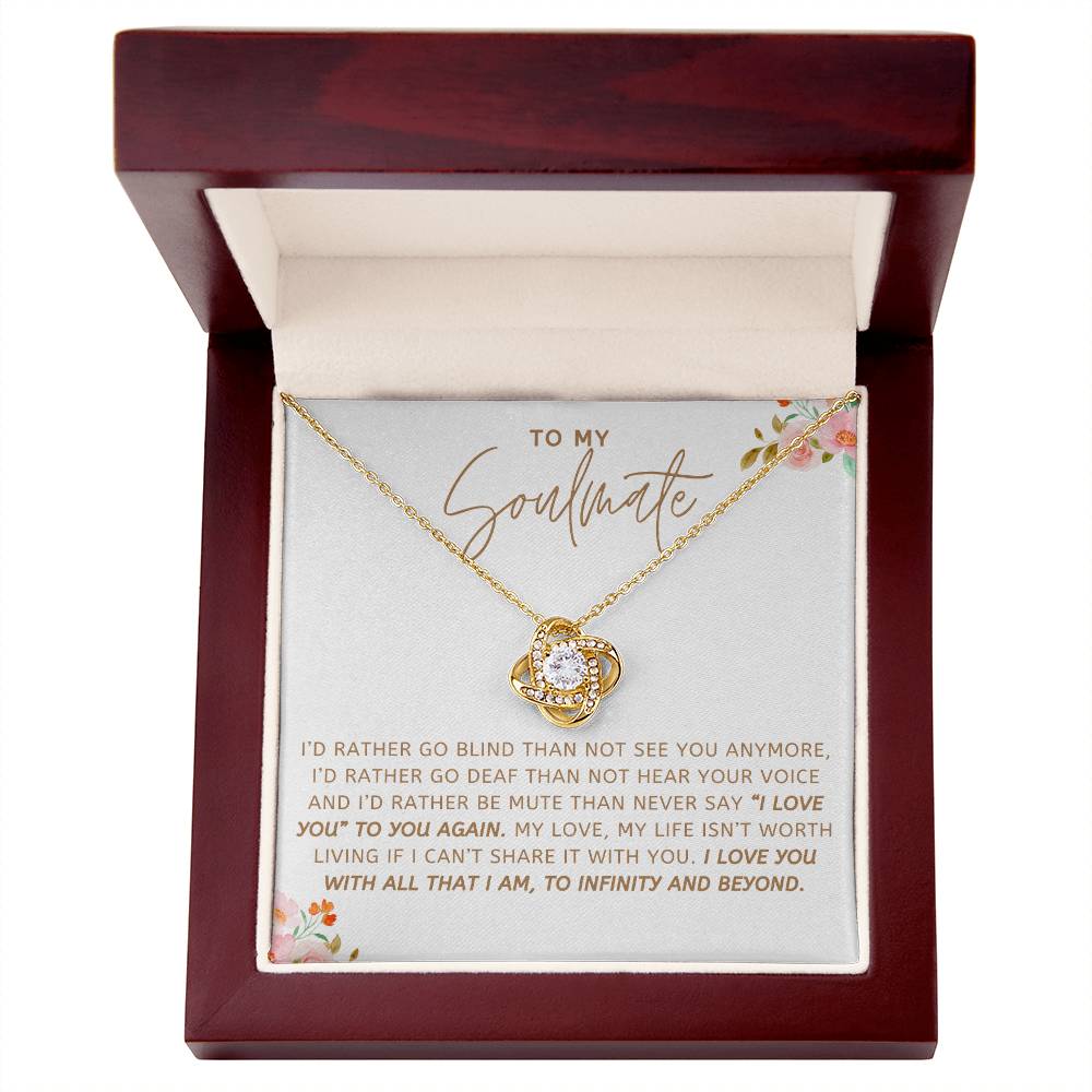 Soulmate Necklace - Thoughtful Gift for Her  Christmas  Valentine  Search Engine Optimized-[Heartfelt Family Gift]