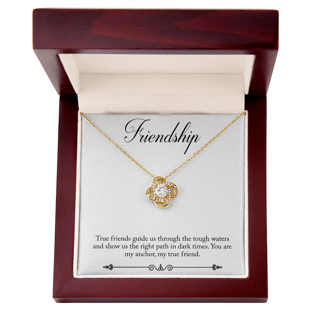 Friendship Knot Necklace-[Heartfelt Family Gift]