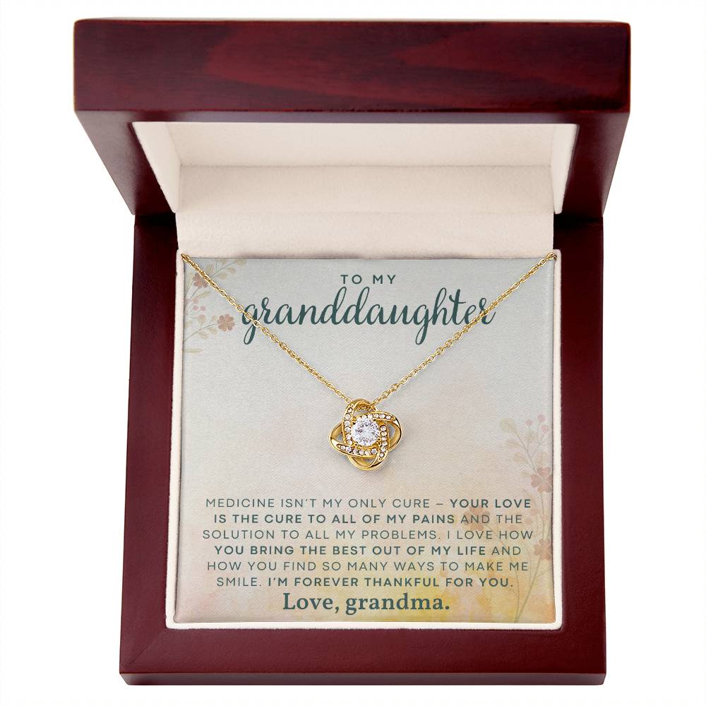 Granddaughter Necklace - Perfect Xmas  Birthday Gift for Granddaughter-[Heartfelt Family Gift]
