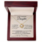 A Daughters Love Dads Jewelry Gift of a Lifetime - Daughter Necklace-[Heartfelt Family Gift]