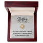 A sister is a gift Knot Necklace-[Heartfelt Family Gift]