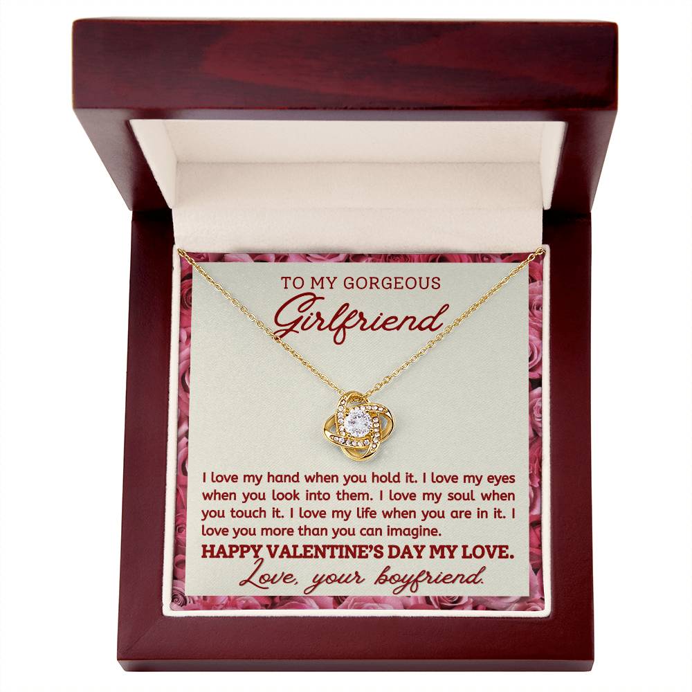 Valentines Gift for Girlfriend To My Girlfriend Necklace-[Heartfelt Family Gift]