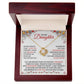 Best Daughter Jewelry To My Daughter DadMom Gift Necklace-[Heartfelt Family Gift]