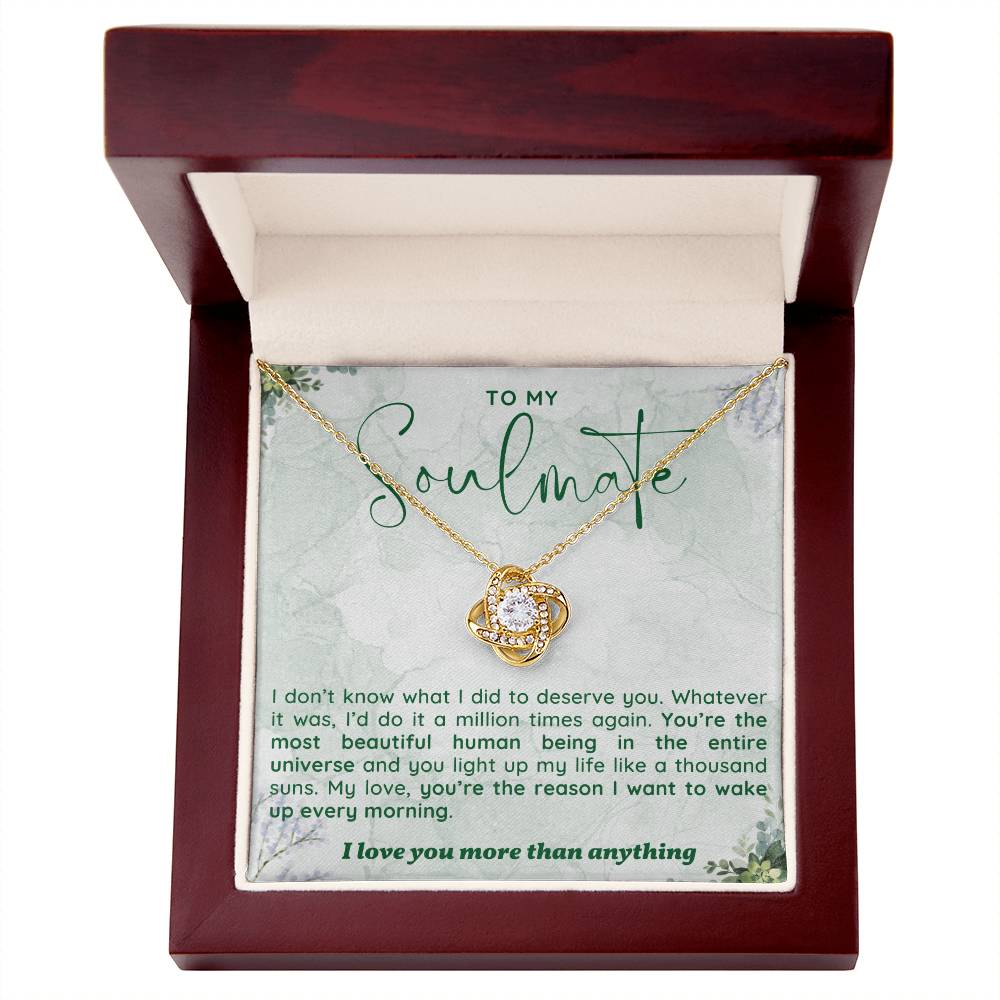 Soulmate Necklace - Perfect Christmas or Valentines Gift for Her-[Heartfelt Family Gift]