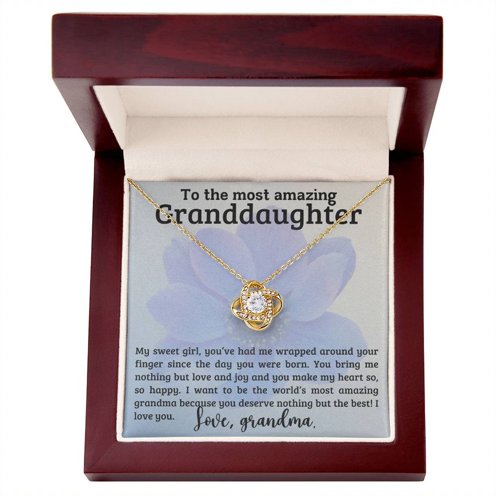Granddaughter Necklace - Perfect Xmas or Birthday Gift  Meaningful and Elegant Jewelry-[Heartfelt Family Gift]
