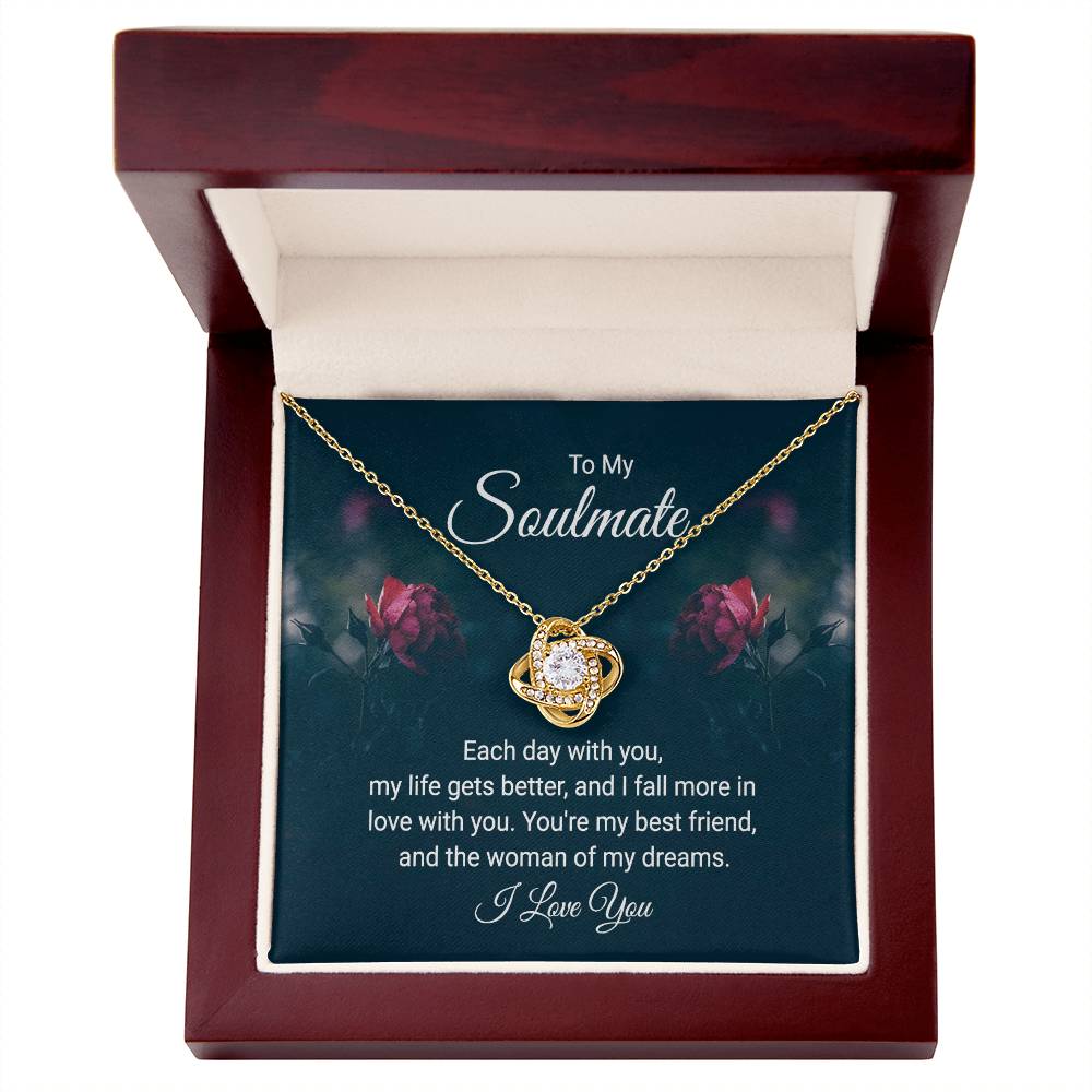 Soulmate Knot Necklace-[Heartfelt Family Gift]