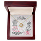 To Daughter Last Breathe Knot Necklace-[Heartfelt Family Gift]