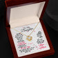 To Daughter Last Breathe Knot Necklace-[Heartfelt Family Gift]