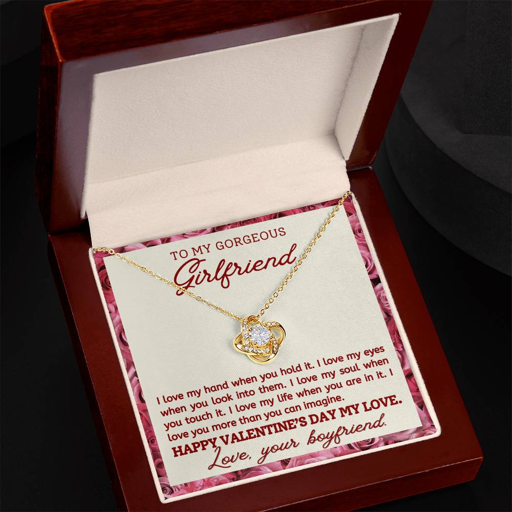 Valentines Gift for Girlfriend To My Girlfriend Necklace-[Heartfelt Family Gift]