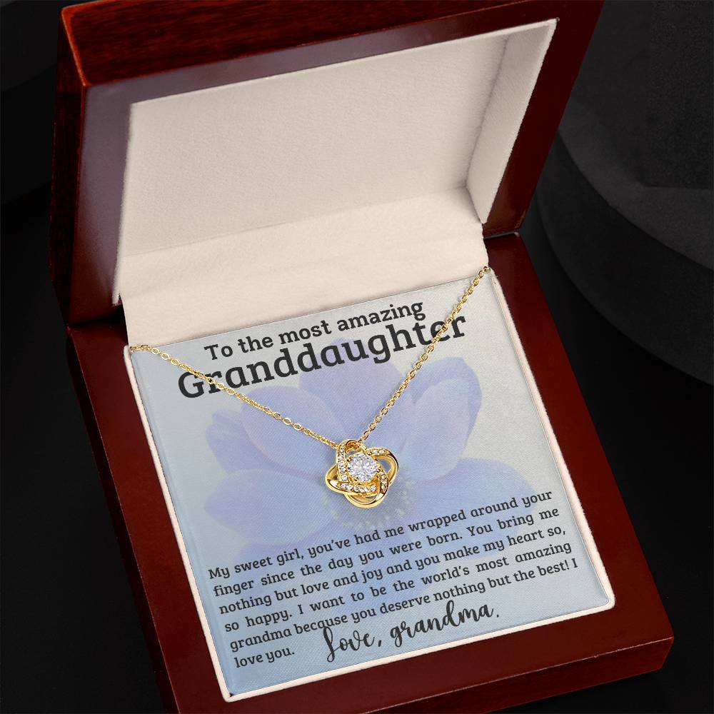 Granddaughter Necklace - Perfect Xmas or Birthday Gift  Meaningful and Elegant Jewelry-[Heartfelt Family Gift]