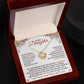Best Daughter Jewelry To My Daughter DadMom Gift Necklace-[Heartfelt Family Gift]