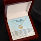 To My Daughter - Learn From Everything- Knot Necklace-[Heartfelt Family Gift]