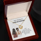 Personalized Maid of Honor Proposal Card Necklace Gift-[Heartfelt Family Gift]