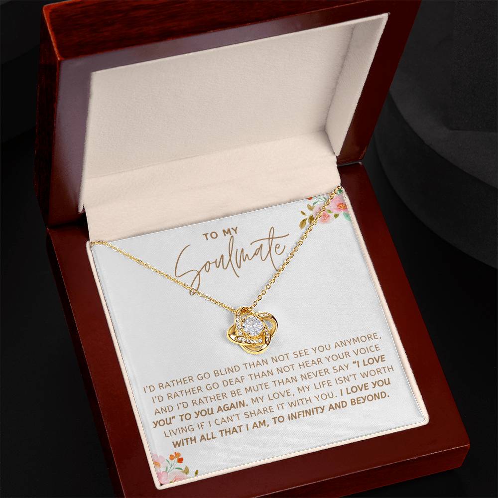 Soulmate Necklace - Thoughtful Gift for Her  Christmas  Valentine  Search Engine Optimized-[Heartfelt Family Gift]