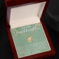 Personalized Granddaughter Gift Xmas  Birthday Necklace - Family Keepsake-[Heartfelt Family Gift]