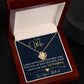 To My Wife Last Everything Love Knot Necklace-[Heartfelt Family Gift]